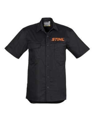 Lightweight Tradie S/S Shirt:Black