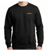 Adult Poly Cotton Fleece Sloppy Joe - Black 